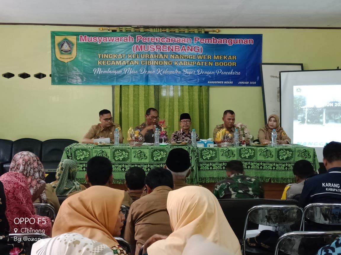 Musrenbang Kelurahan se Kecamatan Cibinong