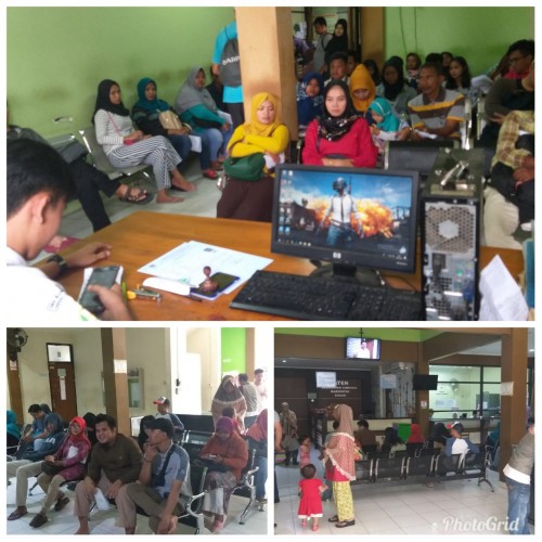 Pelayanan KK dan EKTP setiap harinya di Kecamatan Cibinong