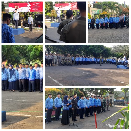 Upacara Peringatan Hari Kebangkitan Nasional ke 111 Tk Kec.Cibinong