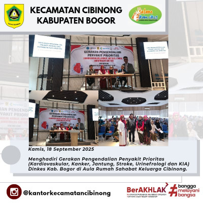 Kecamatan Cibinong Dukung Gerakan Pengendalian Penyakit Prioritas